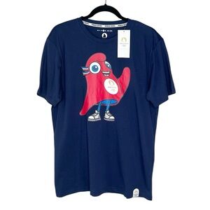 Paris 2024 Official Mascot Olympic Tee size Large